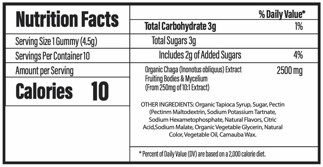 24/7/365 Health Bundle - Lion's Mane, Chaga, Reishi, Cordyceps, Turkey Tail - Organic and Vegan Functional Mushroom Gummies